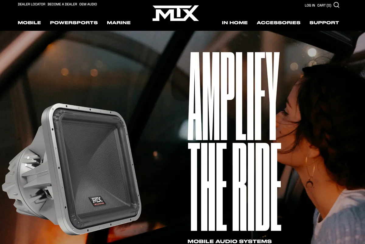 MTX Website project screenshot